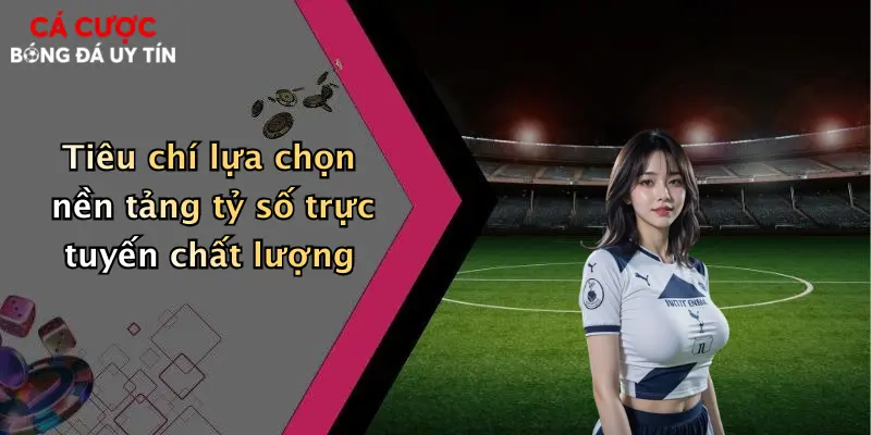 Tiêu chí lựa chọn nền tảng tỷ số trực tuyến chất lượng