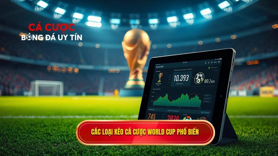 Các loại kèo cá cược World Cup phổ biến